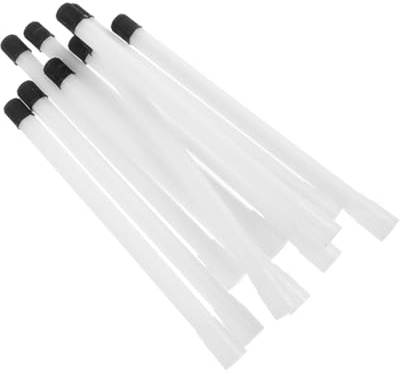 Yardwe 10 piezas Extensor de Válvula para Neumáticos de Scooter Prolongador de Vástagos de Plástico de Fácil Conexión sin Herramientas Compatible con Ruedas Dobles para Inflado Sencillo