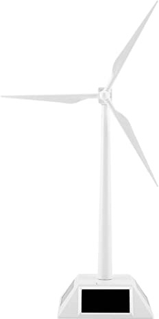 Dioche Turbine Eoliche Modello di Mulino a a Energia Solare Decorazione Desktop Artigianato Giocattoli Educativi per Bambini Design Creativo Ed Ecologico