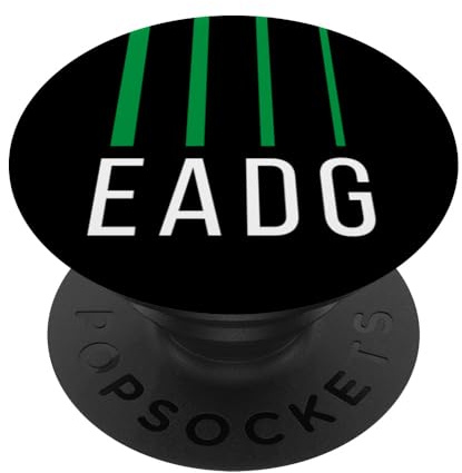 Guitare Basse Basse EADG 4 Cordes PopSockets PopGrip Adhésif