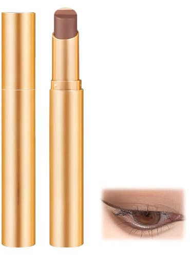 LQIOACU 1 Pieza Barra De Sombra De Ojos, Sombra Ojos En Barra 3 Colores Degradado, Lápiz Sombras O-jos Larga Duración Para Mujeres Y Niñas | Sombras O-jos Brillante Resistente Al Agua