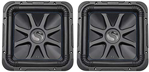 KICKER (2) L7S124 12 3000w Solobaric L7S Car Subwoofers Solo-Baric 44L7S12-4