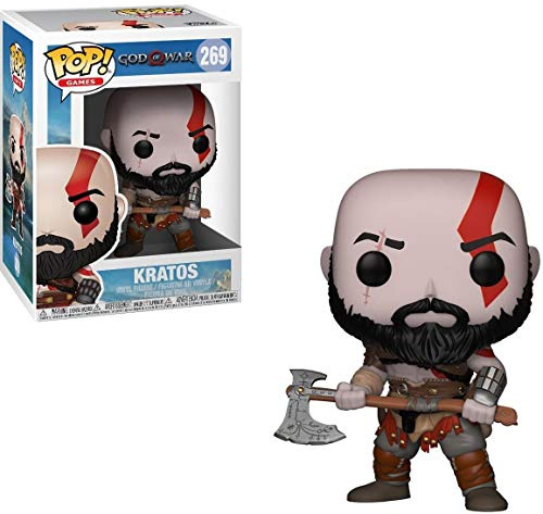 Funko - Figurine Pop Vinyle - Games - God of War - Kratos, 27031