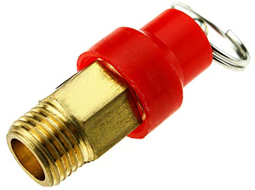 1x 1/4 BSP Kompressor Ventil Luftdruck-Sicherheitsventil 8.8 Bar127PSI Pro