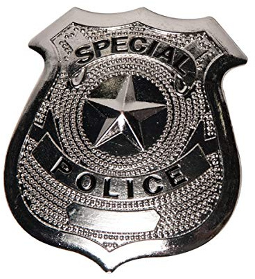 Horror-Shop Metal De La Placa De La Policía