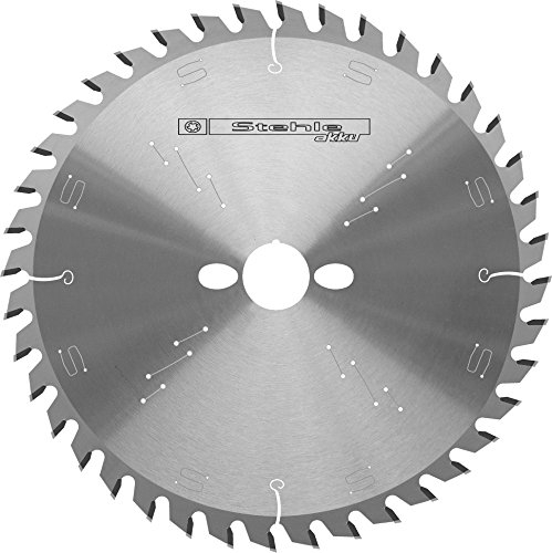 Stehle HW Unisteel NE Hand Circular Saw Blade for Mafell & Festool Battery Machines 160 x 1.6 / 1.2 x 20 mm Teeth = 40 Trapezoidal Flat Tooth