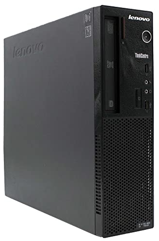 Lenovo Fester Computer E73 SFF i5 4430S bis zu 3,2 GHz Business-PC Desktop (Generalüberholt) (mit USB-WiFi-Antenne, 8 GB RAM SSD 240 GB)