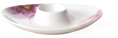 Villeroy & Boch - Rose Garden Egg Cup, 14.8 x 11.4 cm, Premium Porcelain, White/Pink