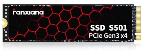 fanxiang M.2 SSD 256GB, PCIe Gen3.0 x4 2280, hasta 2000 MB/s de Lectura，SSD NVMe de 256 GB con Pasta térmica de grafeno，Ordenador Portátil y de Sobremesa, Disco Duro Interno