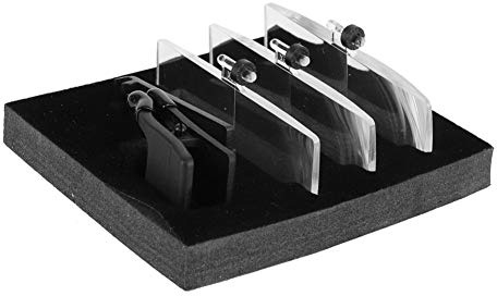 Jadeshay Lupe ， Lupen Brille Clip 1,5X 2,5X 3,5X Aufstecklupe für Brille, Vergrößerungsbrille Lupenbrille Für Brillenträger (1,5 x 2,5 x 3,5 x)