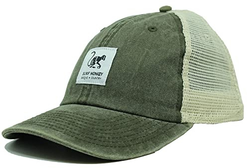 DRESSED IN MUSIC PLAY WITH ME Gorra Trucker algodón - Talla única - Gorras Hombre/Mujer Surf Monkey®