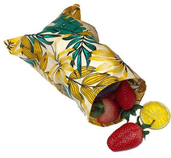 Bolsas de pan de cera de abeja – Paño de cera de abeja de algodón orgánico, bolsas de cera de abejas de repuesto sostenibles y reutilizables, bolsas de frutas y verduras