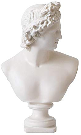 Apollo Statue, Apollo Belvedere Büste Skulptur Antikgriechischen Sonnengott Und Poesie Große Büste 32 * 20 * 13Cm good