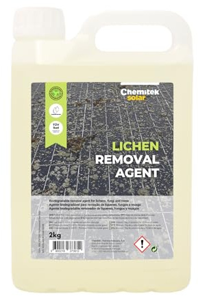 Chemitek Solar – Lichen Removal Agent [2kg] | Entfernung von Flechten-, Pilz- & Moosablagerungen auf PV-Modulen | Biologisch abbaubar