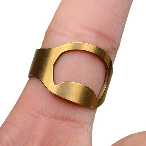 Finger-Flaschenöffner-Ring, Bierflaschenöffner | Bier-Bar-Werkzeug, Ring-Dosenöffner, Küchenhelfer aus Edelstahl, Bieröffner-Ring, Ring-Flaschenöffner