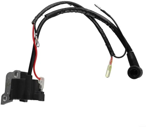 Besttoolifes Motor aceite limpiaparabrisas bobina cortador motosierra cortacésped 2 alambre encendido bobina módulo aplicable