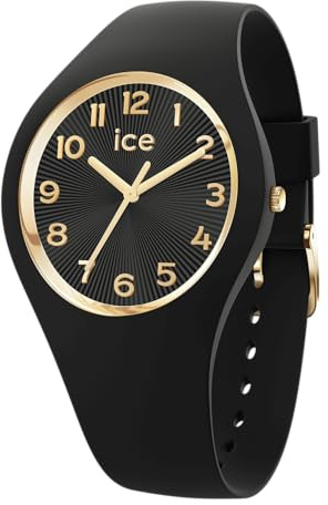 Ice-Watch – Ice Champagne – Damenuhr mit Silikonarmband (Small 37)