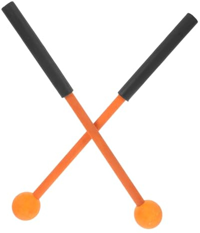 Supvox Marimba Schlägel mit Gummikopf und Holzgriff für Xylophon und Glockenspiel Vielseitiges Design und Komfort Beim Musizieren