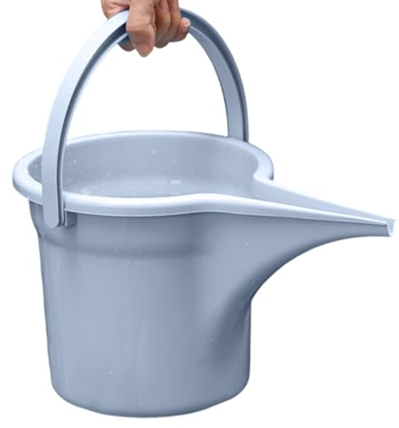 Vattenkanna för växter | 5 liters fat med lång, pip - kruka för bevattning av blommor | för trädgård utomhus och för gräsmatta för krukblommor och för mödrar och kvinnor