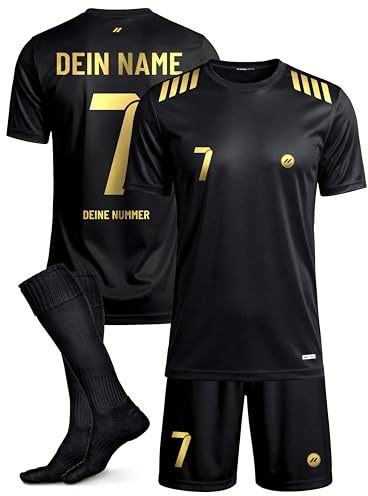 ZUMEL Trikot mit eigenem Namen & Nummer – Personalisiertes Fußballtrikot