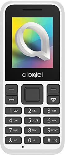 Alcatel 1066D - Mobile Phone, White