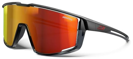 Julbo Unisex's Fury Sunglasses, Black/Black, Talla Única