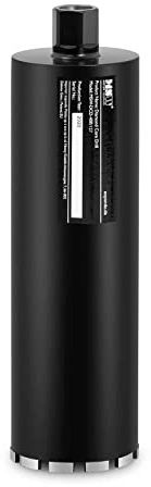 MSW Corona Diamantata Per Carotatrice Corona Carotatore MSW-DCD-400/127 (127 x 400 mm, 1 ¼ (G1))