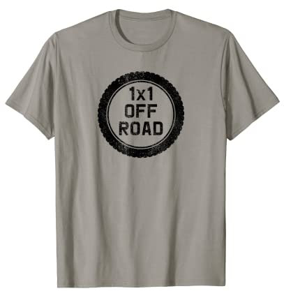 1x1 Off-Road-Shirt – Einrad-Shirt – Einradfahrer Shirt T-Shirt