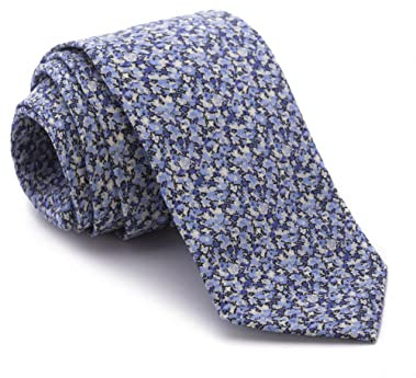 Cencibel Smart Casual Cravate Liberty Pepper Fleurs, bleu