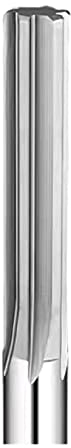 ICAMAS H7 Hartmetall-Maschinen-Reibahle 100 mm Lange Länge beschichtete Spiralnuten Toleranz Präzisionsfutter gehärteter Stahl Metall 6 Nuten (Color : Straight Flute, Size : 22MM_100MM)