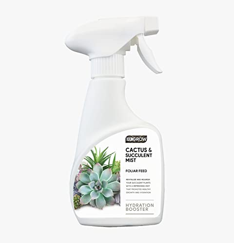 UK GROW 500ml Cactus Plant Specialised Foliar Spray - Boost Growth, Health, and Yield of Your Plants (500ml, Cactus foliar myst)