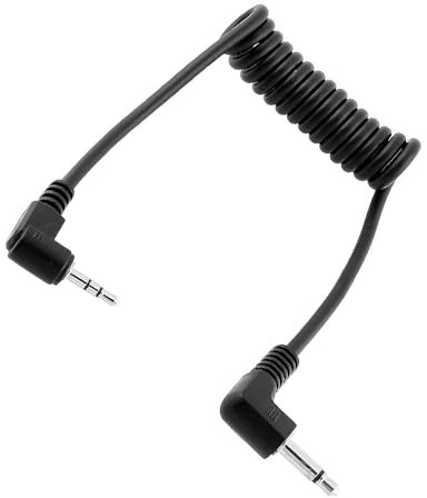2.5mm to 3.5mm Flash Sync Cable Speedlight Trigger Remote Control Cord
