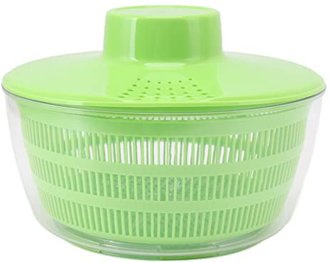 Grande Essoreuse à Salade électrique, Essoreuse Automatique à Double Couche, Laveuse de Fruits Multifonctionnelle, Séchoir à Légumes pour le Lavage des Légumes, Salade de Fruits