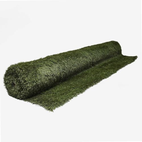 WERKA PRO Gazon Artificiel 100% Recyclable Anti-UV, Ø 3cm 180cm | Polyéthylène, polypropylène, bambou, traité anti-UV, perméable, usage jardin et terrasse, balcon, extérieur, 180cm x 10m