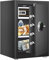HSGCJS Biometric Fingerprint Safe, Home Safe Box with full Digital Keypad,Security Safe For Home,Office and Hotel-3.02 Cubic Feet