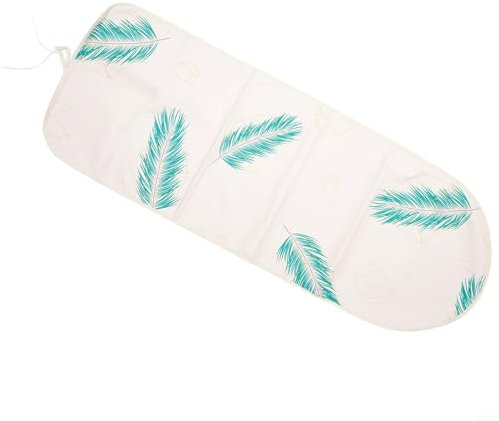 Ironing Board Cover with Funky Prints Providing a Fun to Your Everyday Chores (Green Feather)