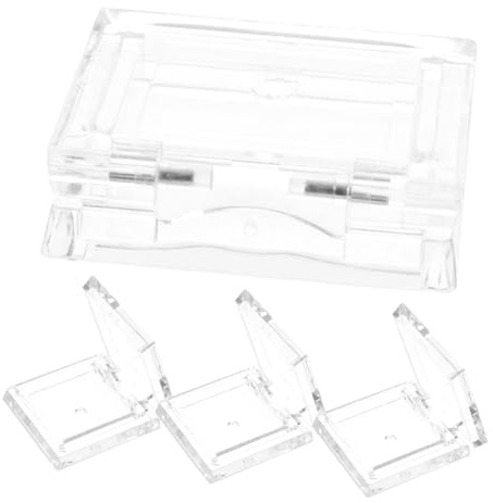 CALLARON Leere Lidschattenpfännchen Quadratisch Klein Wiederverwendbare Plastik Make Up Palette Kompakt für Reisen und Kosmetikbehälter Damen