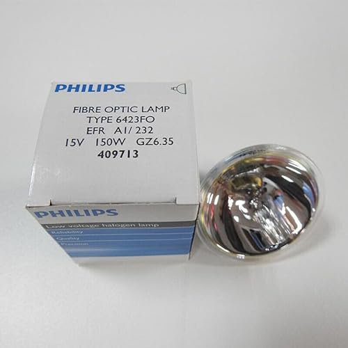 1PC NEW For Philips 6423FO Light Bulb (GZ6.35, 15V150W, 409713)