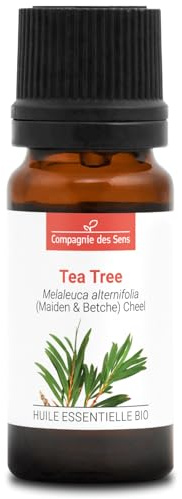 ÁRBOL DE TÉ - 10 mL - Aceite Esencial Orgánico - 100% Puro, Natural, Quimiotipado y Certificado AB