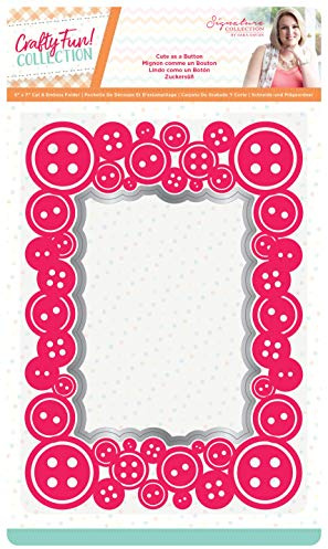 Sara Signature S-CF-CEF-CUTE Crafty Fun Mappe, 12,7 x 17,8 cm, Durchsichtig, 13 x 18 cm