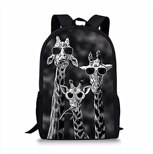 KUIFORTI Sacs d'école pour Garçons Filles, 17 Pouces Primaire Maternelle Cartable avec Porte-Bouteille