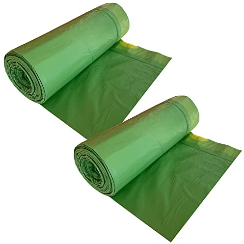 WELL HOME MOBILIARIO & DECORACIÓN 60 bolsas de basura con autocierre 40L capacidad cada una