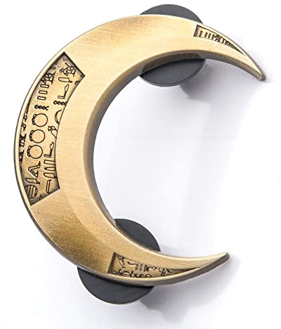 Marvel Moon Knight Broche collecteur de lame croissant, doré
