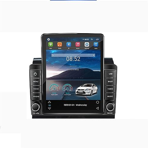 Android 13 Bilstereo för Fiat Ducato Jumper Boxer 2006-2018 Bilnavigering in-Dash Ljudmottagare Stöd CarPlay Android Auto/FM AM Radio/Röststyrning/Handsfree(TS200 8-Core 2G+32G)