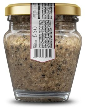 Valnerina Tartufi Truffe Noire D'été Broyée Pot 50 Gr | Naturelle, Artisanale et Italienne Conservée Dans De L'huile D'olive Extra Vierge Evo