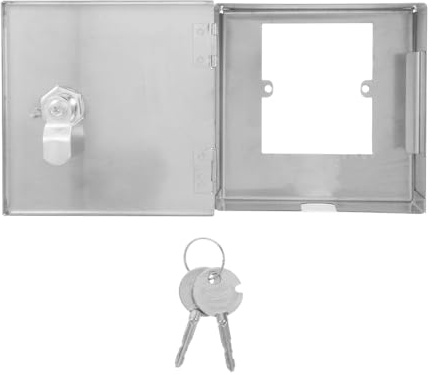 CIYODO BoÎTier ÉLectrique ÉTanche Pour ExtÉRieur | avec serrure et 2 clés, pour montage mural, protège les prises, idéale pour usage extérieur et intérieur