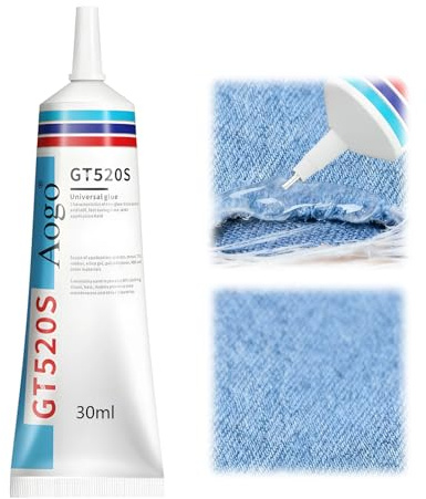 30 ml Pegamento Para Tela, Pegamento Textil, Para Telas Y Tejidos Todas Las Telas, Insignias, Reparación De muñecas