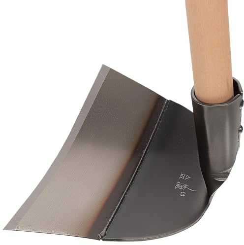 Angoily Attrezzo da Giardino Manuale in Acciaio per Diserbo e Allentamento Terreno, Leggera 23,5 Cm senza Manico, Strumento Pratico per Orto e Giardinaggio Amatoriale
