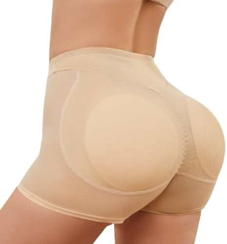 WEISANGMI Women Butt Lifter Shapewear Fake Butt Lifter Padded Pants Hip Enhancer Seamless Tummy Control Body Shaper Underwear Knickers