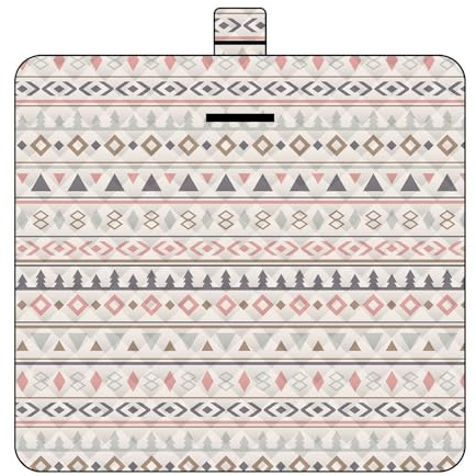 Generico Toalla de picnic – Estera plegable de 200 x 200 cm, antiarena e impermeable, manta de césped de 3 capas | para exteriores, camping, viaje, jardín, césped, inglés, patio o festival