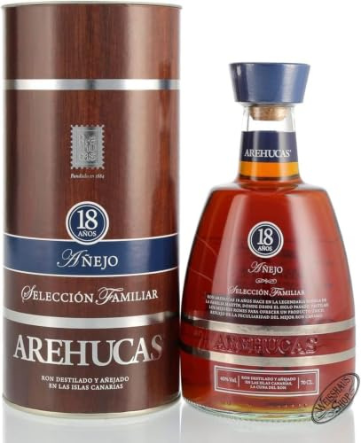 Ron Arehucas 18 Años Añejo Selección Familiar 40% Vol. 0,7l in Giftbox